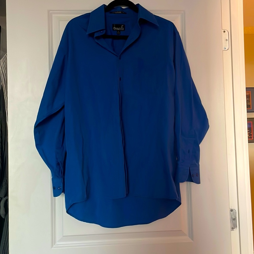Blue Donatelli dress shirt